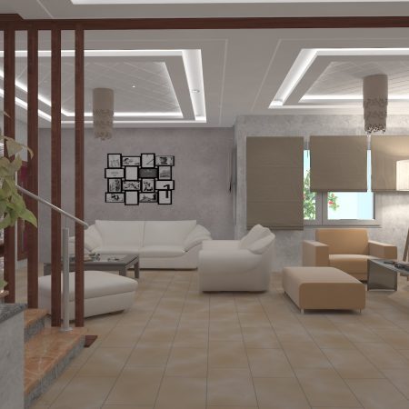 Conception salon décoration